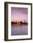 Riga Castle and the River Daugava Illuminated at Sunset, Riga, Latvia, Europe-Doug Pearson-Framed Photographic Print