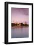 Riga Castle and the River Daugava Illuminated at Sunset, Riga, Latvia, Europe-Doug Pearson-Framed Photographic Print