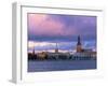 Riga from Across Daugava River, Latvia-Jon Arnold-Framed Photographic Print