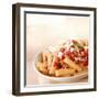 Rigatoni with Tomato Sauce and Parmigiano-null-Framed Photographic Print