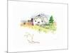 Rigefield Barn I-Gwendolyn Babbitt-Mounted Art Print