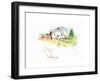 Rigefield Barn I-Gwendolyn Babbitt-Framed Art Print