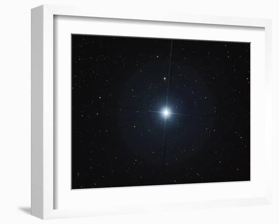 Rigel Is the Brightest Star in the Constellation Orion-Stocktrek Images-Framed Photographic Print