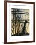 Rigging I-Danny Head-Framed Art Print