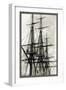 Rigging of the Uss Constitution-null-Framed Art Print