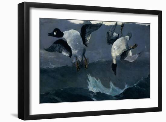 Right and Left-Winslow Homer-Framed Giclee Print