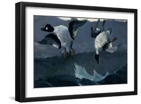 Right and Left-Winslow Homer-Framed Giclee Print