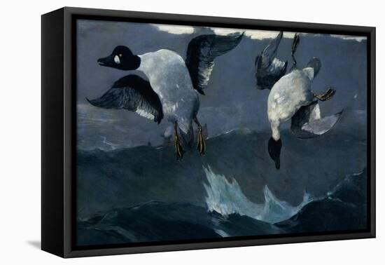 Right and Left-Winslow Homer-Framed Stretched Canvas