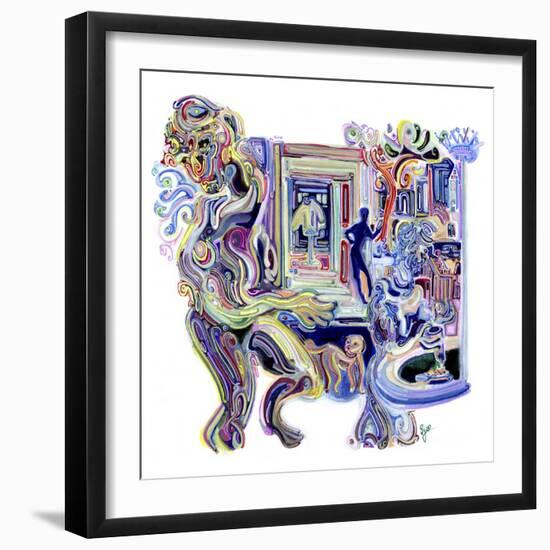 Right Before the Rain Came-Josh Byer-Framed Giclee Print