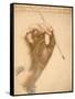 Right Hand of Artemisia Gentileschi Holding a Brush-Pierre Dumonstier II-Framed Stretched Canvas