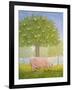 Right Hand Orchard Pig-Ditz-Framed Giclee Print