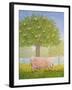 Right Hand Orchard Pig-Ditz-Framed Giclee Print