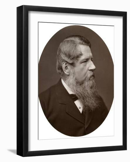 Right Hon Sir Stafford Henry Northcote, Bart, Mp, Chancellor of the Exchequer, 1877-Lock & Whitfield-Framed Photographic Print