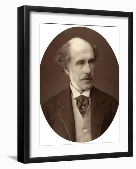 Right Hon William Francis Cowper-Temple, Mp for South Hampshire, 1876-Lock & Whitfield-Framed Photographic Print