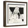 Right of Way-William Heath Robinson-Framed Art Print