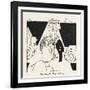 Right of Way-William Heath Robinson-Framed Art Print