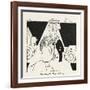 Right of Way-William Heath Robinson-Framed Art Print