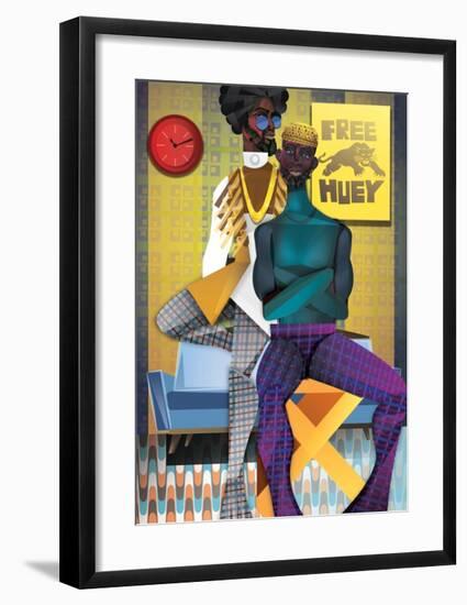 Right On!-Jaleel Campbell-Framed Art Print