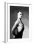 Right Profile of Bodybuilder from the Waist Up-null-Framed Art Print