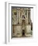 Right Side Entrance with Pointed Arches and Mosaics Depicting Nativity of Mary-null-Framed Giclee Print