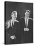 Righteous Brothers Bobby Hatfield and Bill Medley-Bill Ray-Stretched Canvas