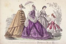 Three Women and a Child Wearing the Latest Fashions, 1864-Rigolet Rigolet-Giclee Print