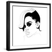 Rihanna I-Logan Huxley-Framed Premium Giclee Print