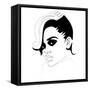 Rihanna I-Logan Huxley-Framed Stretched Canvas