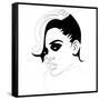 Rihanna I-Logan Huxley-Framed Stretched Canvas