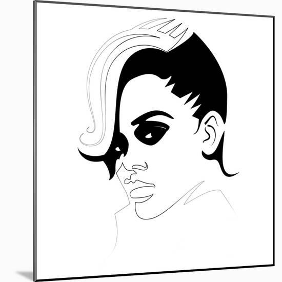 Rihanna I-Logan Huxley-Mounted Art Print