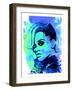 Rihanna Watercolor-Olivia Morgan-Framed Art Print