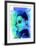 Rihanna Watercolor-Olivia Morgan-Framed Art Print