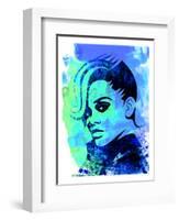 Rihanna Watercolor-Olivia Morgan-Framed Art Print