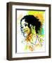 Rihanna Watercolor-Nelly Glenn-Framed Art Print