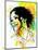 Rihanna Watercolor-Nelly Glenn-Mounted Art Print