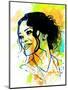 Rihanna Watercolor-Nelly Glenn-Mounted Art Print