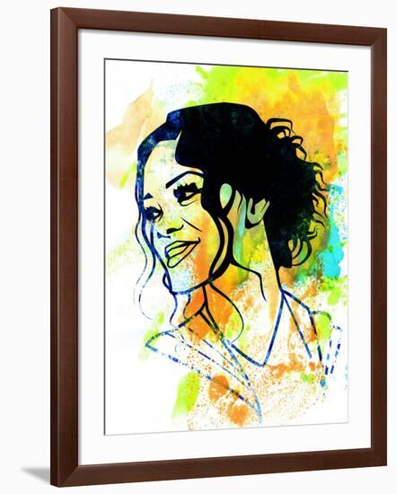 Rihanna-Olivia Morgan-Framed Art Print