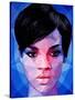 Rihanna-Enrico Varrasso-Stretched Canvas