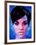 Rihanna-Enrico Varrasso-Framed Art Print