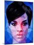 Rihanna-Enrico Varrasso-Mounted Art Print