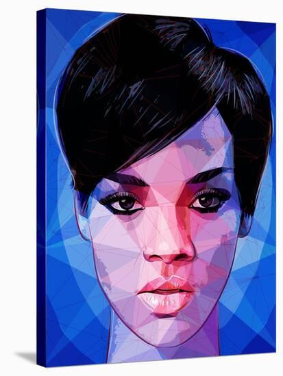 Rihanna-Enrico Varrasso-Stretched Canvas