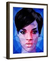 Rihanna-Enrico Varrasso-Framed Art Print