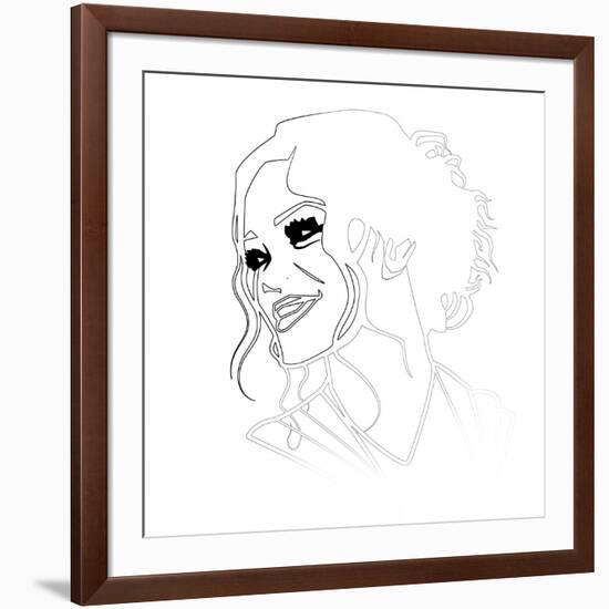 Rihanna-Logan Huxley-Framed Art Print