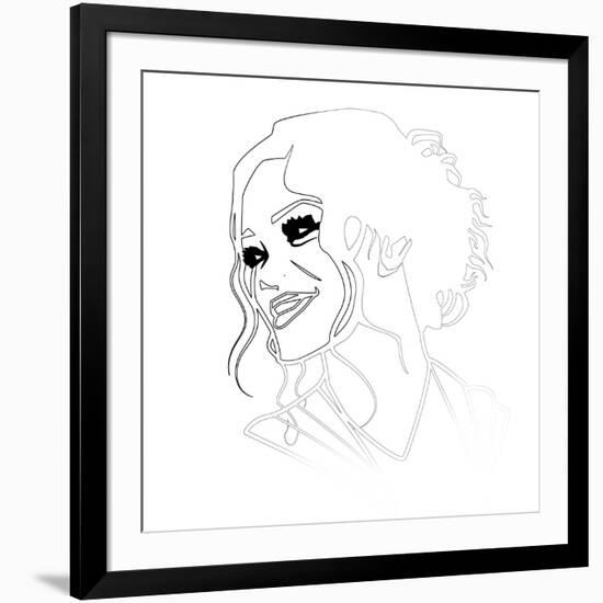 Rihanna-Logan Huxley-Framed Art Print