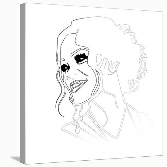 Rihanna-Logan Huxley-Stretched Canvas