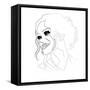 Rihanna-Logan Huxley-Framed Stretched Canvas