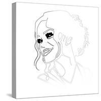 Rihanna-Logan Huxley-Stretched Canvas