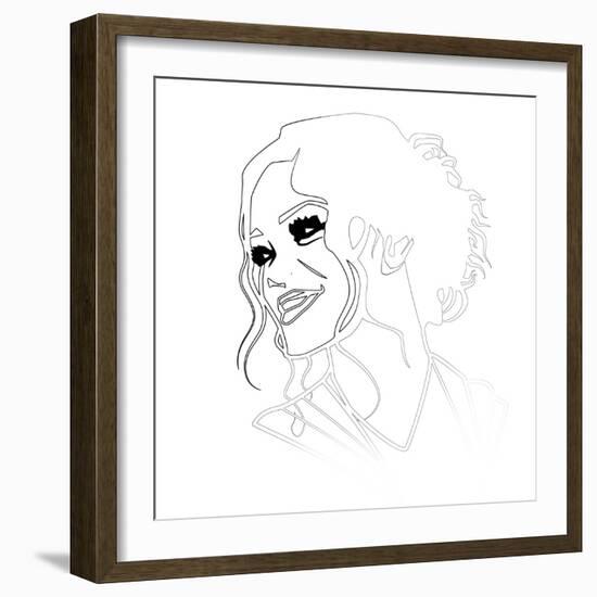 Rihanna-Logan Huxley-Framed Art Print