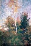 The Birch, C1889-1943-Rihard Jakopic-Stretched Canvas