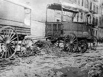 Trucks Abandoned on Street Curb-Riis-Photographic Print